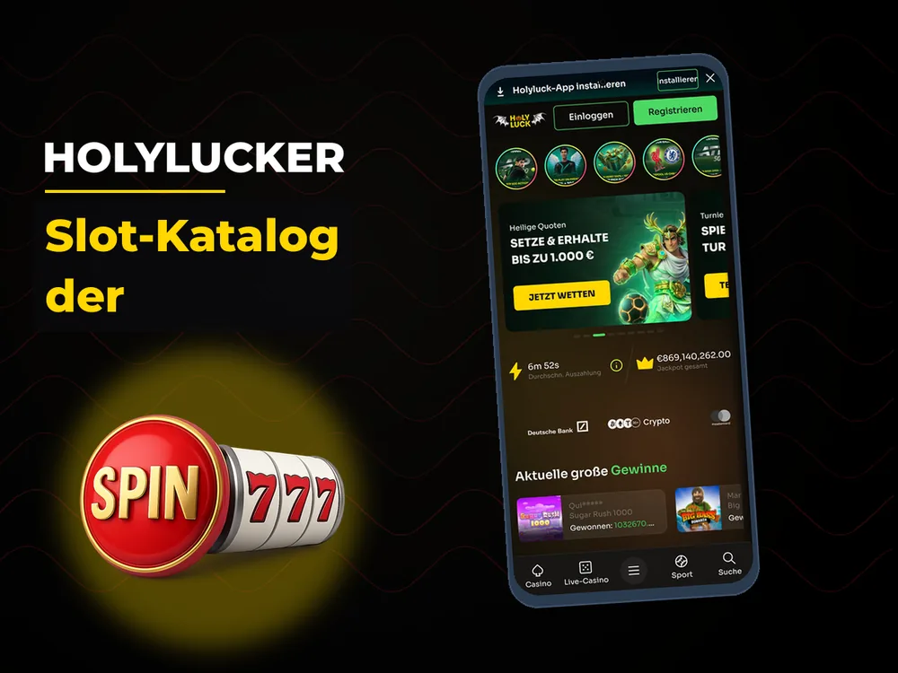 Holylucker - Slot-Katalog der