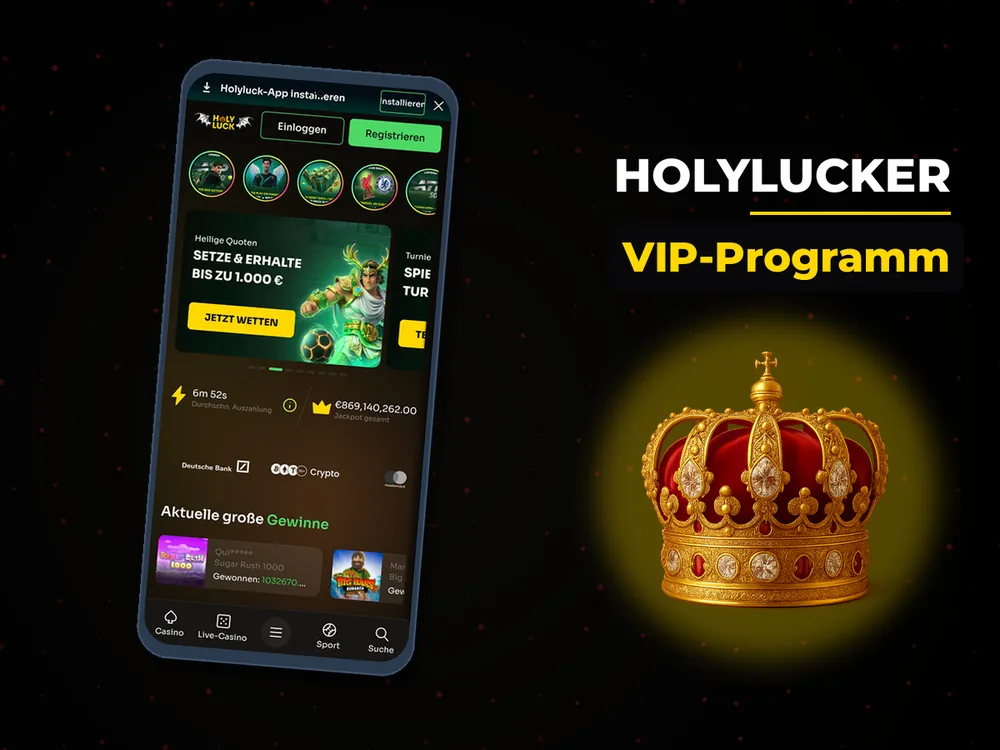 Holylucker - VIP-Programm