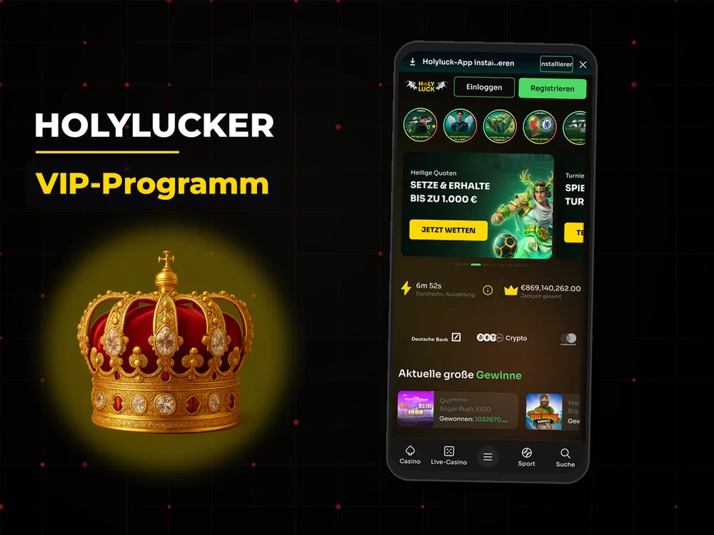 Holylucker - VIP-Programm