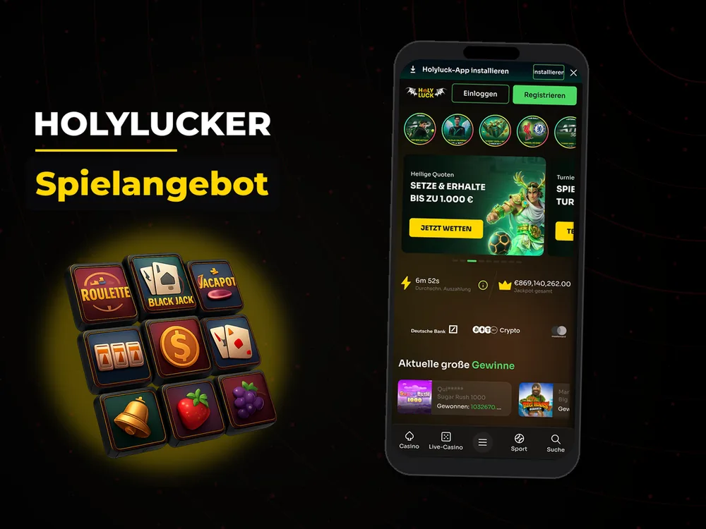 Holylucker - Spielangebot