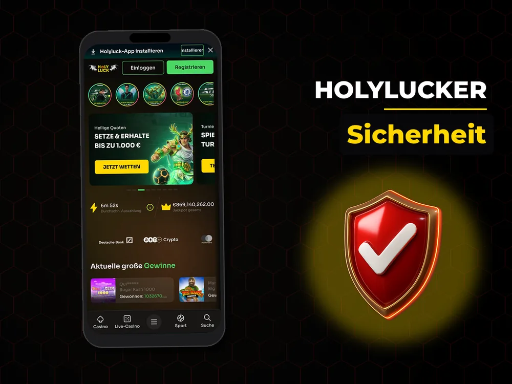 Holylucker - Sicherheit