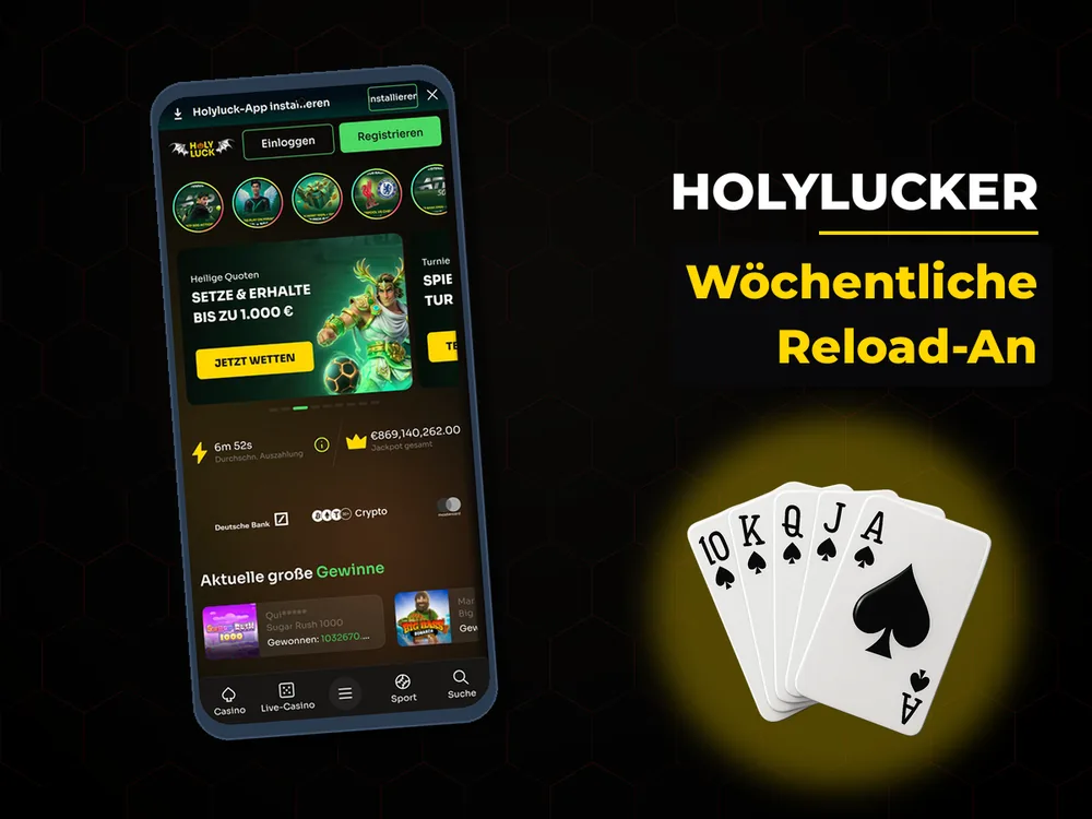 Holylucker - Wöchentliche Reload-An