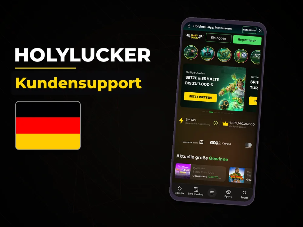 Holylucker - Kundensupport